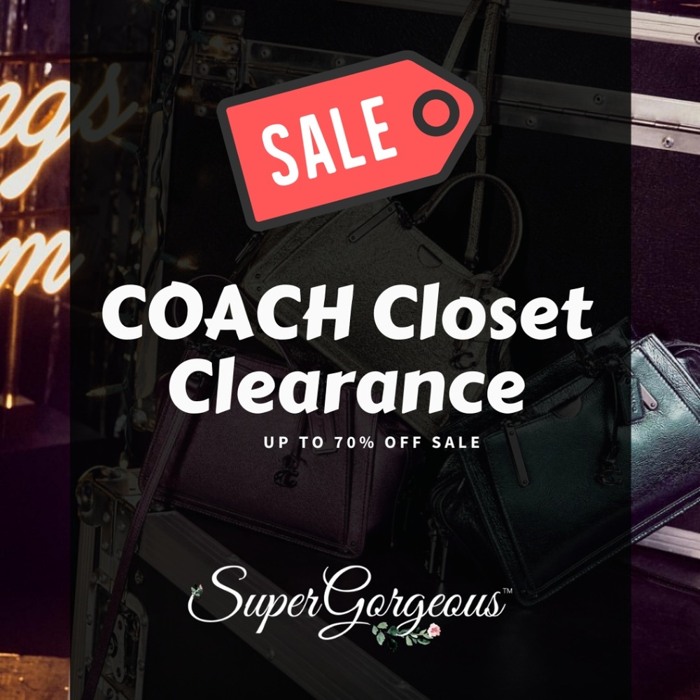COACH Closet Sale Up to 70% Off